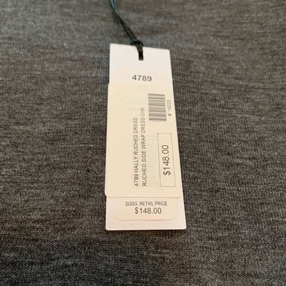 MICHAEL STARS Hally Faux Wrap Long Sleeve Dress - Picture 6 of 8